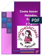 La Michoacana - Como Hacer Helados, Paletas y Agujas PDF