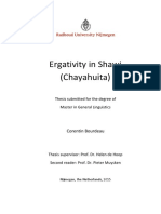 Bourdeau, C. Egativity in Shawi
