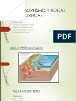 Metamorfismo y Rocas Metaforficas 1