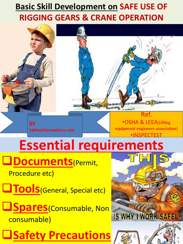 Rigging Safety Awareness Course Guide | PDF | Rope | Crane (Machine)