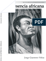 Jorge Guerrero La Presencia Africana en Venezuela