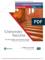 University Success - Oral Communication, Intermediate-High Intermediate