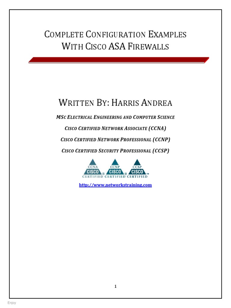 Complete Config Examples With Cisco ASA PDF | PDF | Virtual Private ...