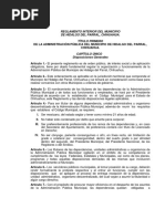 Reglamento Interior Del Municipio de Hidalgo del Parral