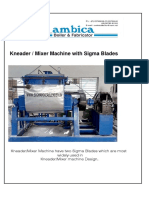 Sigma Mixer Catalog New