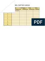 Latihan Spreadsheet (SUM, ABSOLUTE, VLOOKUP, DLL)