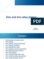 Electroplating Zinc and Zinc Alloys: Processes and Properties