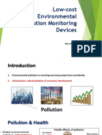 Low Cost Pollution Monitor