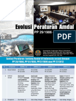 Evolusi Peraturan AMDAL Indonesia 1986-2012