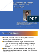 Managing Gleevec Side Effects: Presented By: The Life Raft Group