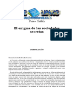 El Enigma de Las Sociedades Secretas - Peter Gitlitz-FREELIBROS PDF