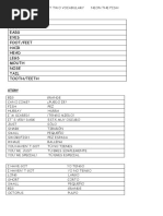 Surprise 2 Unit Two Vocabulary