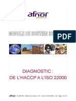 ISO 22000 Module de Soutien N 2 Diag HACCP Selon ISO 22000