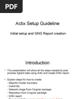 00 Initial Steps For Setting Up Actix For GNG B