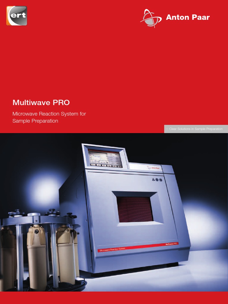 AntonPaar Multiwave Pro PDF Sensor Combustion