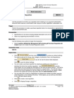 Create Purchase Requisition in SAP