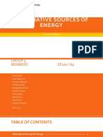 Group 4-Alternative Sources of Energy