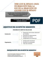 Contrataciones Con El Estado-Osce