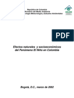 EfectosNaturales y SocioeconómicosDelFenómenoElNiñoEnColombia PDF