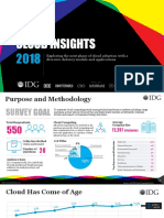 IDG 2018 Cloud Computing Research