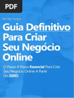 eBook Guia Definitivo Para Criar Seu Negócio Online (2018)