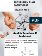 Analisis Turunan Asam Barbiturat