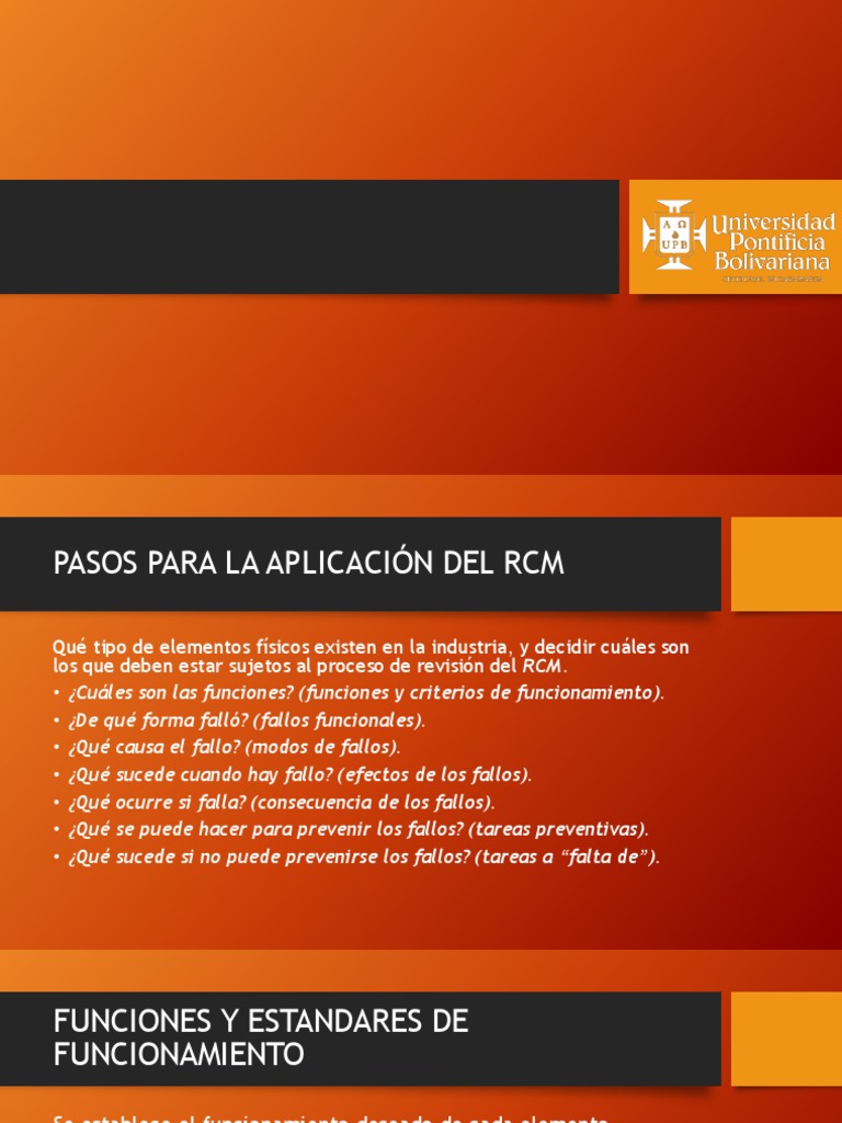 Pasos Clave para Implementar RCM | PDF | Probabilidad | Business