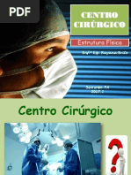 estrutura física do centro cirúrgico