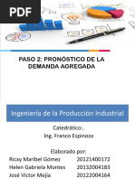 Pronostico de La Demanda