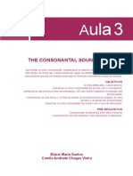 Classificando Sons Consonantais de acordo com o Vozeamento e Local de Articulação