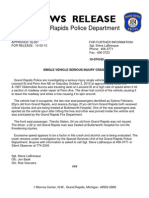 News Release: Grand Rapids Police Department