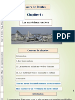 Chapitre 4 Les Matériaux Routiers PDF