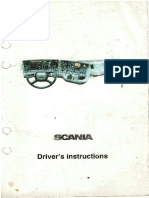 Scania P124 Driver-Instructions PDF