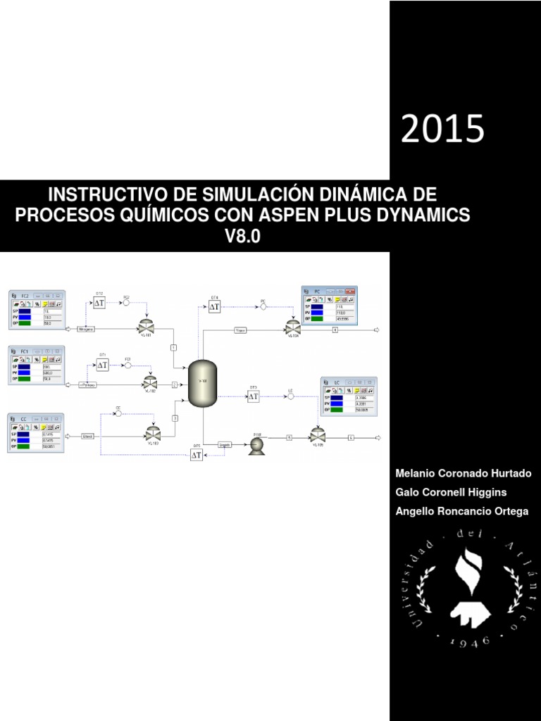 Simulación Dinámica con Aspen Plus V8.0 | PDF | Simulación | Point and ...
