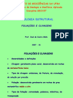 Geologia Estrutural - Foliaçoes e Clivagens