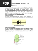 Partes y Funcionamiento del Diodo LED | PDF | Diodo emisor de luz | Diodo