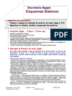 Secretaria Ágape: esquemas básicos para organização de encontros de casais