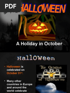English PPT - Halloween 2