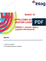 Sesion 15 Apps en G. Logistica