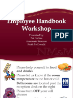 Employee Handbook Workshop FINAL PPT