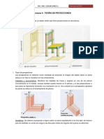 TEORÍA DE PROYECCIONES Y DIBUJOS ISOMÉTRICOS EN AUTOCAD