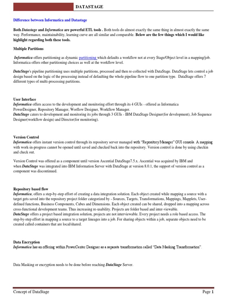 Datastage Interview Questions Pdf