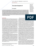 Science Advances: Intensification of The Water Footprint of Hydraulic Fracturing