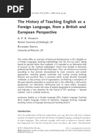 Howatt & Smith The History of EFL Teaching