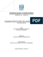 Evaluación Del Aumento Del Riesgo Físico y Socioeconómico Asociado Al Incremento Del Nivel Del Mar en La Zona Costera de Ensenada, Baja California, México.