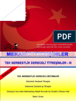 MekTit Ders Notu K1-3-Tek Serbestlik-Sönümlü 18slyt