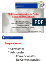 Mediciones Radiologica de Cadera y Pelvis Adultos y Ni;Os