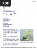 Gear Failure Modes and Scoring Analysis | PDF | Business
