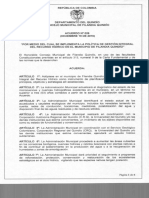Acuerdo 026 Diciembre 19 Del 2016 Poltica de Aguas PDF