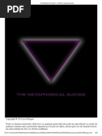 the Metaphorical Suicide - A Guide to Hyperawareness Morgue Pootugues